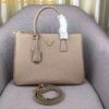 Replica Prada Galleria Large Bag In Pink Saffiano Leather 2