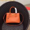 Replica Prada Galleria Medium Bag In Pink Saffiano Leather 2