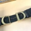 Replica Dior 30 Montaigne 35MM Belt In Black Smooth Calfskin