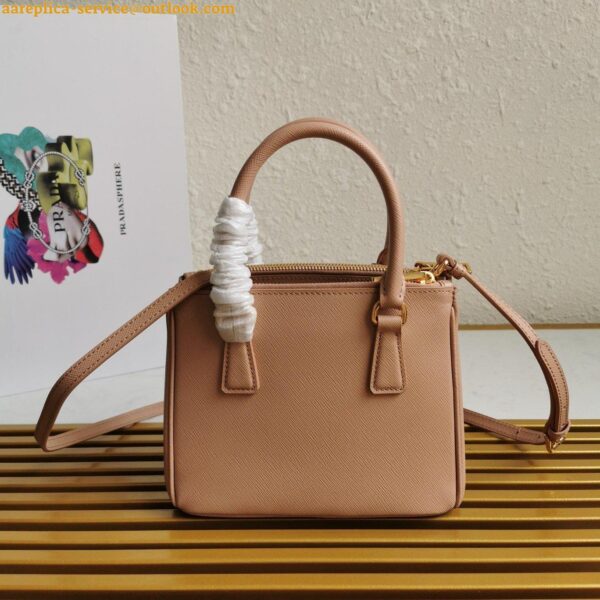 Replica Prada Mini Galleria Bag In Powder Pink Saffiano Leather 11