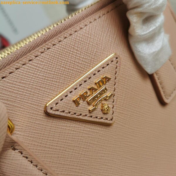 Replica Prada Mini Galleria Bag In Powder Pink Saffiano Leather 12