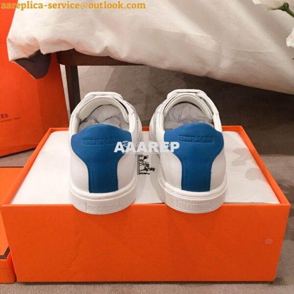 Replica Hermes Avantage Sneaker Male/ Female H201114 Blue 8