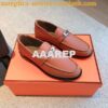 Replica Hermes Destin Loafer Epsom Leather H231065Z Blanc