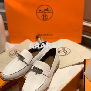 Replica Hermes Destin Loafer in calfskin with Blake stitched sole H212 2