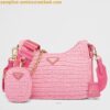 Replica Prada Re-Edition 2005 Shoulder Bag In Pink Re-Nylon 2