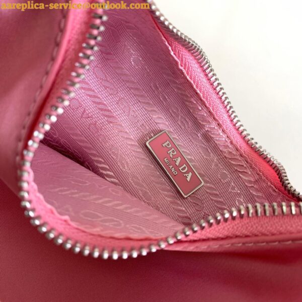 Replica Prada Re-Edition 2005 Shoulder Bag In Pink Re-Nylon 10