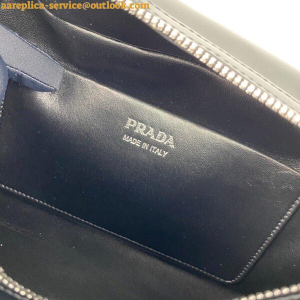 Replica Prada Supernova Medium Bag In Black Brushed Leather 12