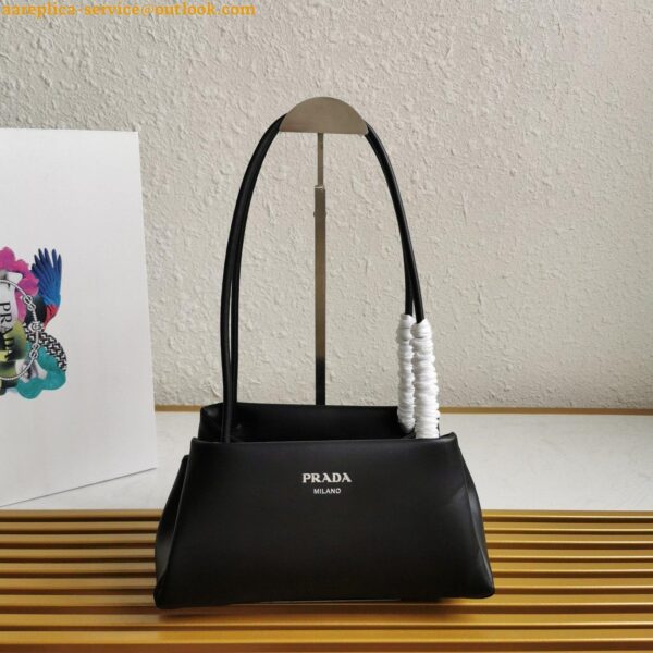 Replica Prada Supernova Small Shoulder Bag In Black Calfskin 7