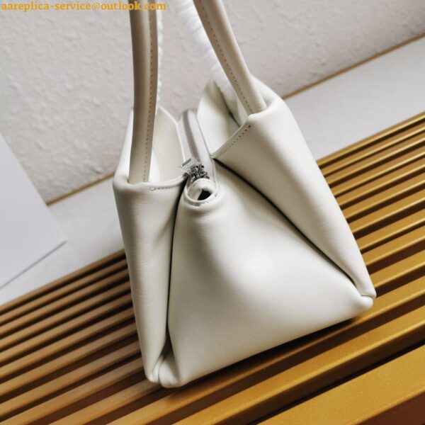 Replica Prada Supernova Small Shoulder Bag In White Calfskin 11