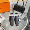 Replica Hermes Groupie Mule H231054Z in H canvas and calfskin 2