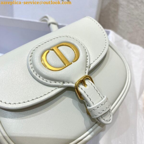 Replica Dior Bobby Micro Bag In White Box Calfskin 8