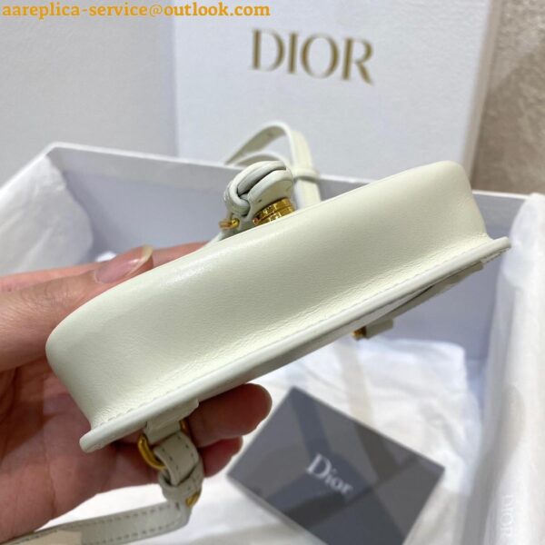 Replica Dior Bobby Micro Bag In White Box Calfskin 9