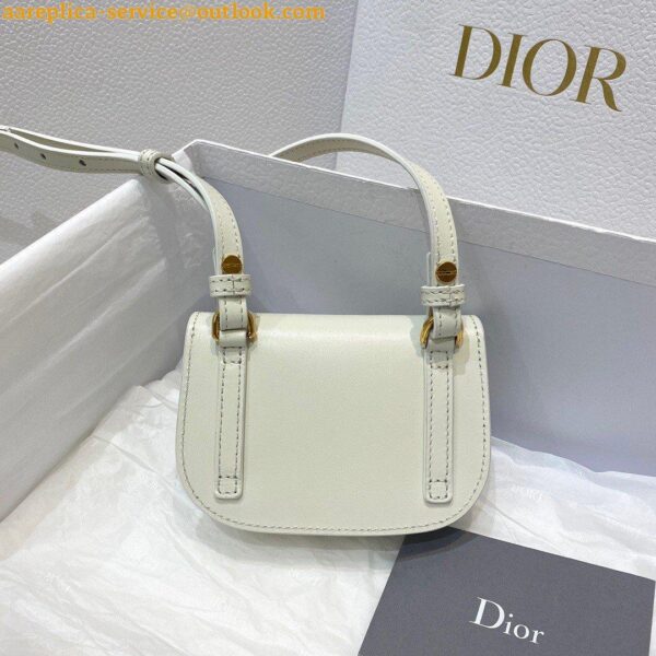 Replica Dior Bobby Micro Bag In White Box Calfskin 10