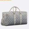 Replica Dior Lingot 50 Duffle Bag In Black Oblique Jacquard