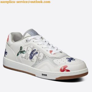 Replica Dior & Kenny Scharf B27 Low-Top Sneakers With Printed Motif