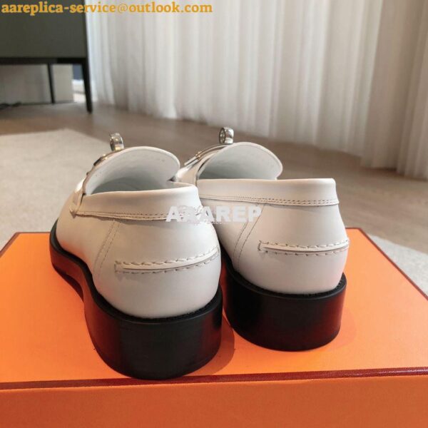 Replica Hermes Hot Loafer in calfskin H232075Z 11