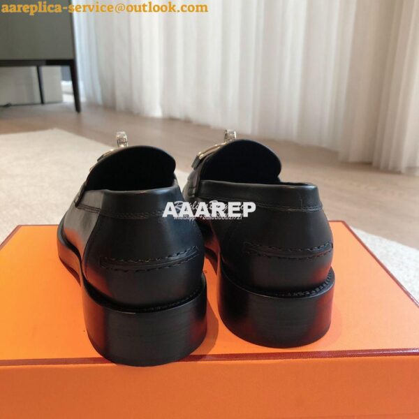 Replica Hermes Hot Loafer in calfskin H232075Z 18