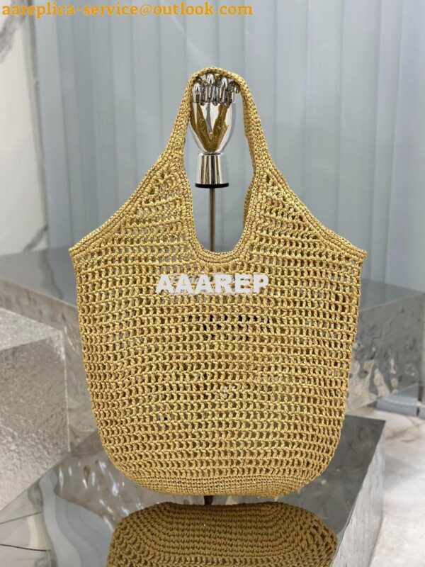 Replica Prada Large Crochet Tote Bag 1BG424 Raffia-effect yarn ii 11