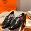 Replica Hermes Paris Loafer in Calfskin H211230Z Blanc Bois de Santal 2