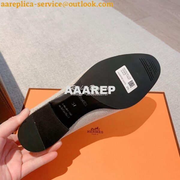 Replica Hermes Paris Loafer in H canvas with Tone-on-tone Signature "H 12