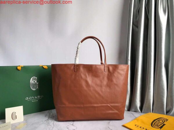 Replica Goyard GMLCG09TY09P Anjou GM Bag Brown with black 2