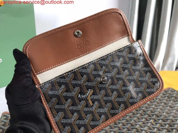 Replica Goyard GMLCG09TY09P Anjou GM Bag Brown with black 9