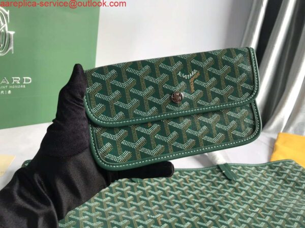 Replica Goyard GMLCG09TY09P Anjou GM Bag Green 6