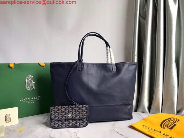 Replica Goyard GMLCG09TY09P Anjou GM Bag Navy Blue 4