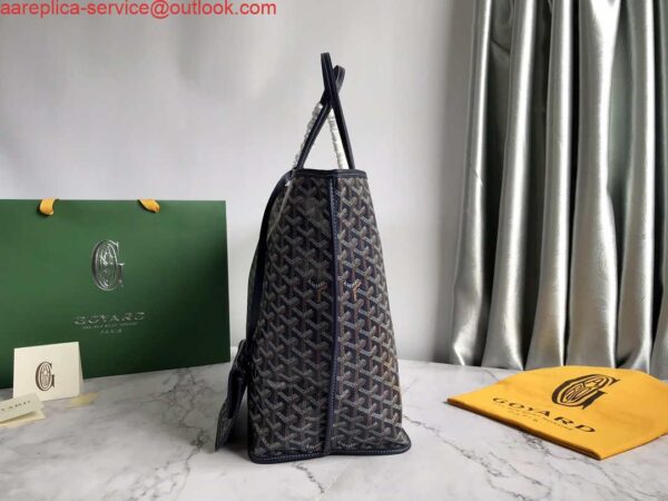 Replica Goyard GMLCG09TY09P Anjou GM Bag Navy Blue 5