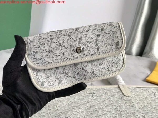 Replica Goyard GMLCG09TY09P Anjou GM Bag White 8