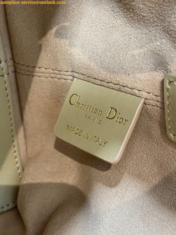 Replica Dior Toujours Small Bag in Tan Macrocannage Calfskin 12