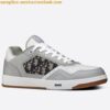 Replica Dior Men's B27 Low-Top Sneakers In Multicolour Leather 2