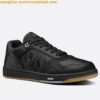 Replica Dior Men's B27 Low-Top Sneakers In Multicolour Leather