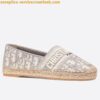 Replica Dior Granville Espadrilles In Lights Embroidered Cotton 2