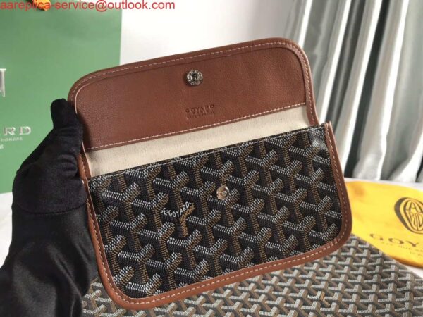 Replica Goyard GMLTY01CL03P Saint Louis GM Bag Black with Brown 10