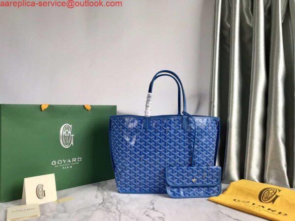 Replica Goyard GMLTY01CL03P Saint Louis GM Bag Blue 3