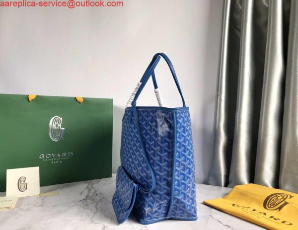 Replica Goyard GMLTY01CL03P Saint Louis GM Bag Blue 4