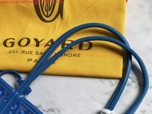 Replica Goyard GMLTY01CL03P Saint Louis GM Bag Blue 9