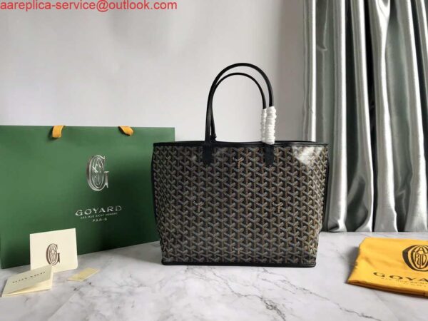 Replica Goyard GMLTY01CL03P Saint Louis GM Bag Brown with Blacck 5