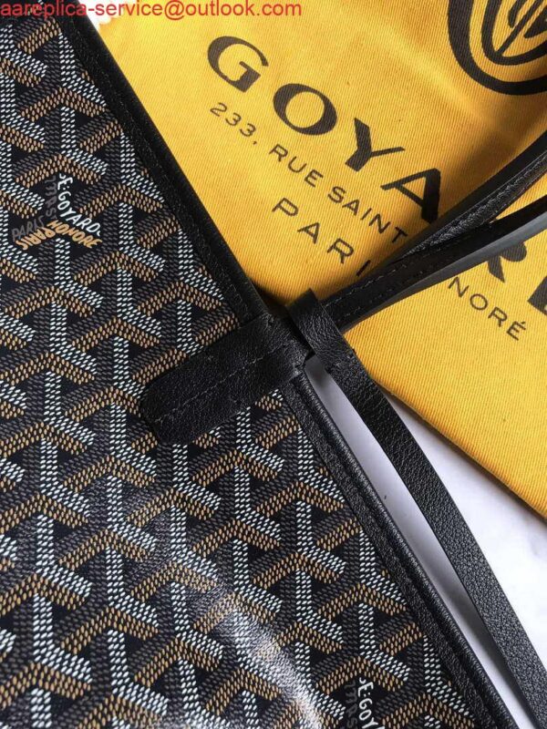 Replica Goyard GMLTY01CL03P Saint Louis GM Bag Brown with Blacck 7