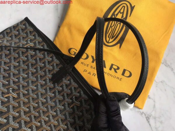 Replica Goyard GMLTY01CL03P Saint Louis GM Bag Brown with Blacck 8