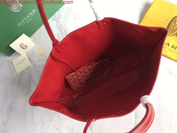 Replica Goyard GMLTY01CL03P Saint Louis GM Bag Red 11