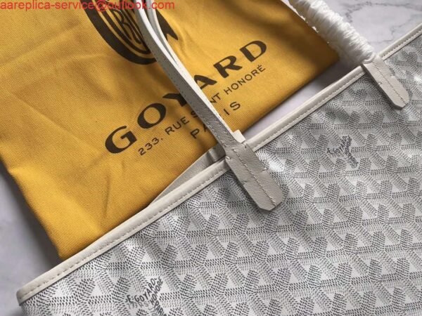 Replica Goyard GMLTY01CL03P Saint Louis GM Bag White 5