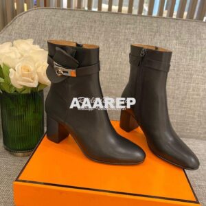 Replica Hermes Saint Germain Ankle Boot H202257 Black