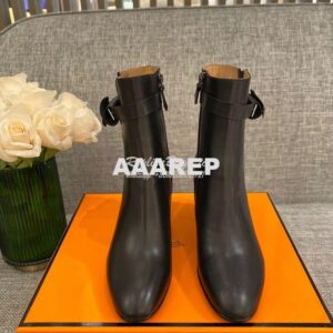 Replica Hermes Saint Germain Ankle Boot H202257 Black 2