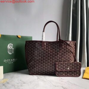 Replica Goyard GMLTY01CL03P Saint Louis GM Bag Wine Red