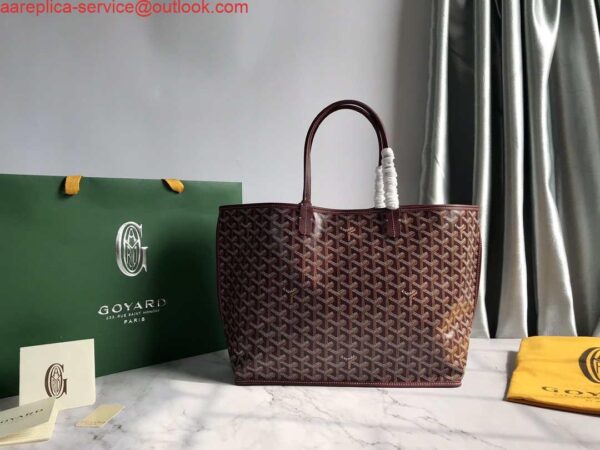 Replica Goyard GMLTY01CL03P Saint Louis GM Bag Wine Red 4