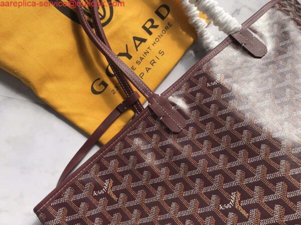 Replica Goyard GMLTY01CL03P Saint Louis GM Bag Wine Red 7