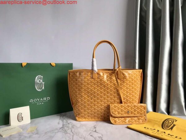 Replica Goyard GMLTY01CL03P Saint Louis GM Bag Yellow 3