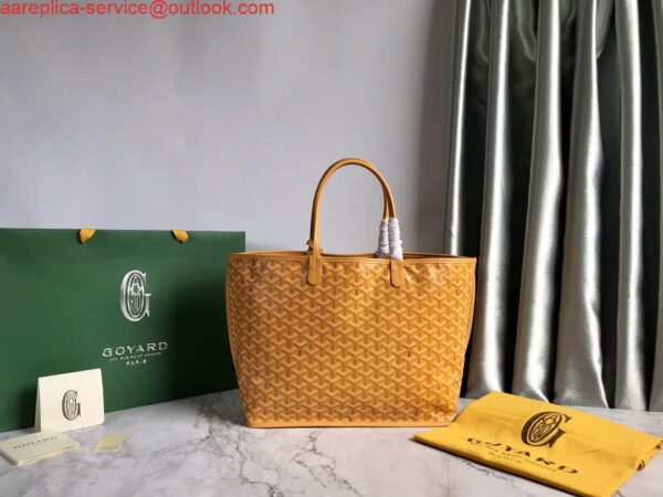 Replica Goyard GMLTY01CL03P Saint Louis GM Bag Yellow 4